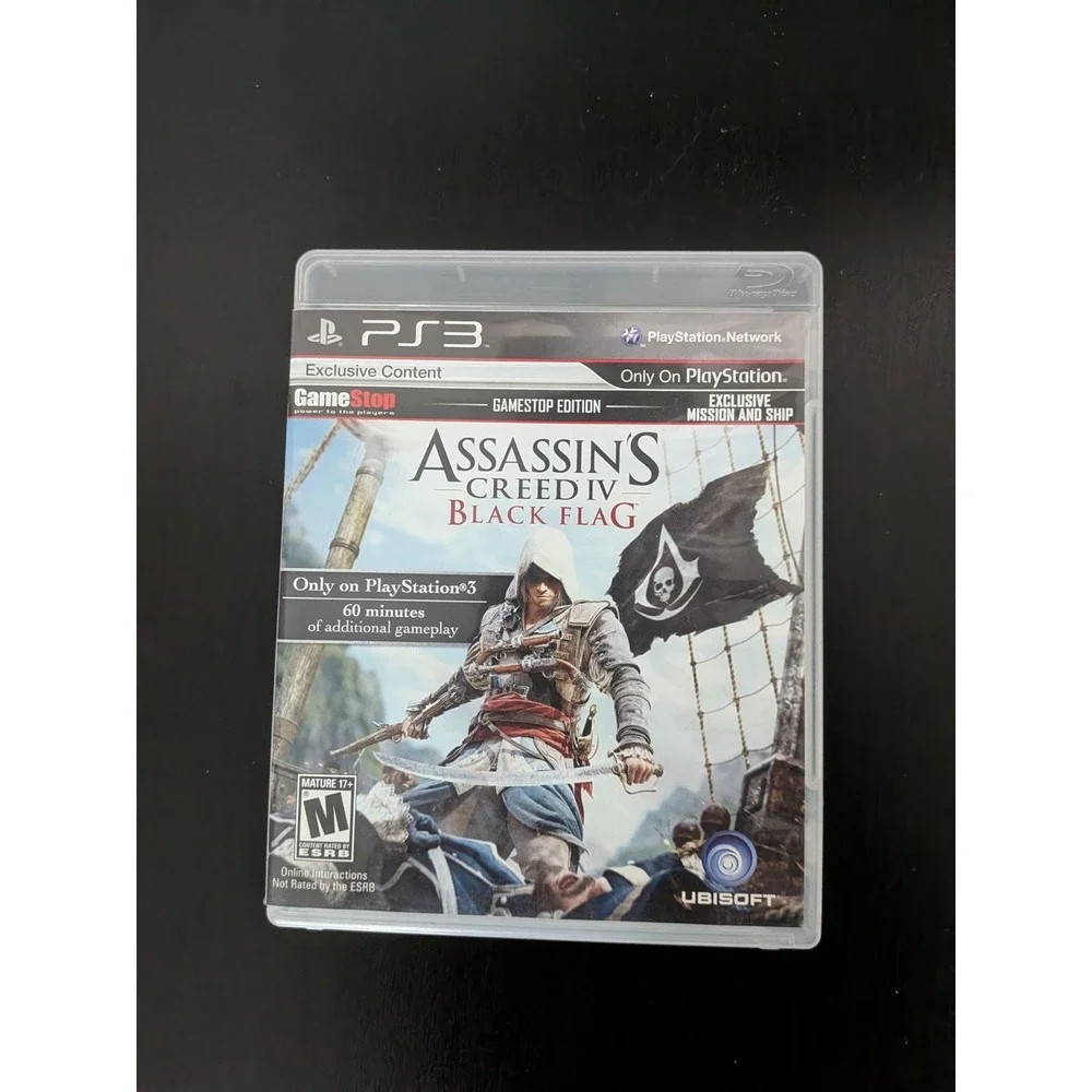 Assassin's Creed IV: Black Flag (Sony PlayStation 3, 2013) -‎ CIB